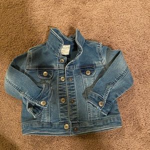 Gently used infant denim jacket